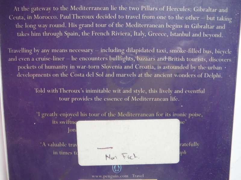 The Pillars of Hercules : A Grand Tour of the Mediterranean - Paperback - Paul Theroux