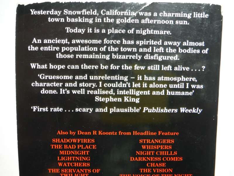 Phantoms - Paperback - Dean R Koontz