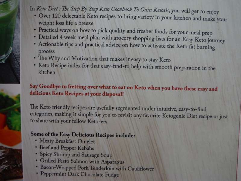 Keto Diet : The Step by Step Keto Cookbook to Gain Ketosis - Softcover - Jamie Ken Moore