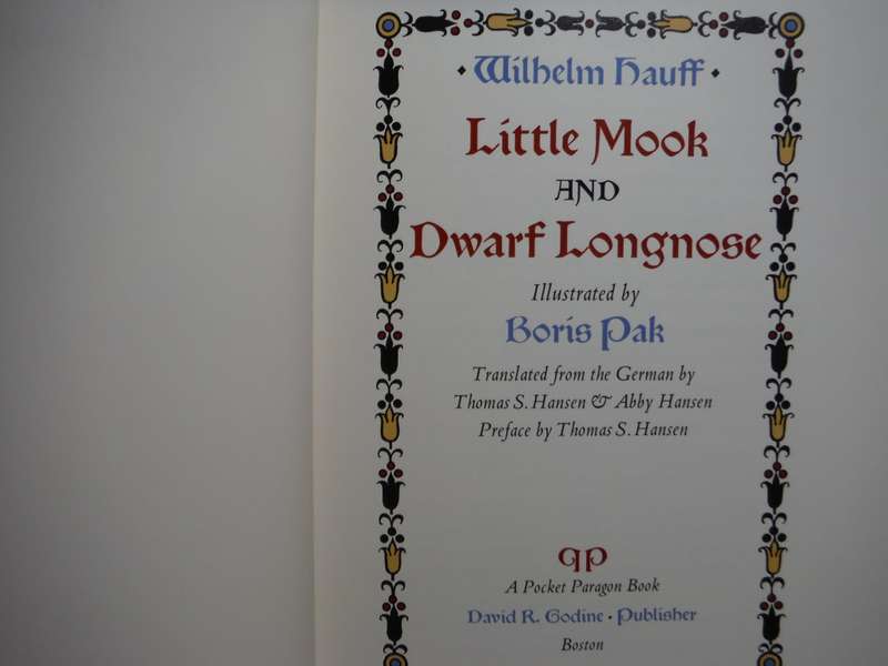 Little Mook & Dwarf Longnose - Hardcover - Wilhelm Hauff