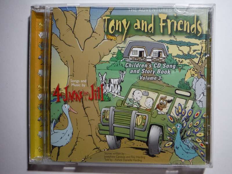 The Adventures of Tony and Friends : 4 Jacks and a Jill - Children`s Songs Vol 3 - CD
