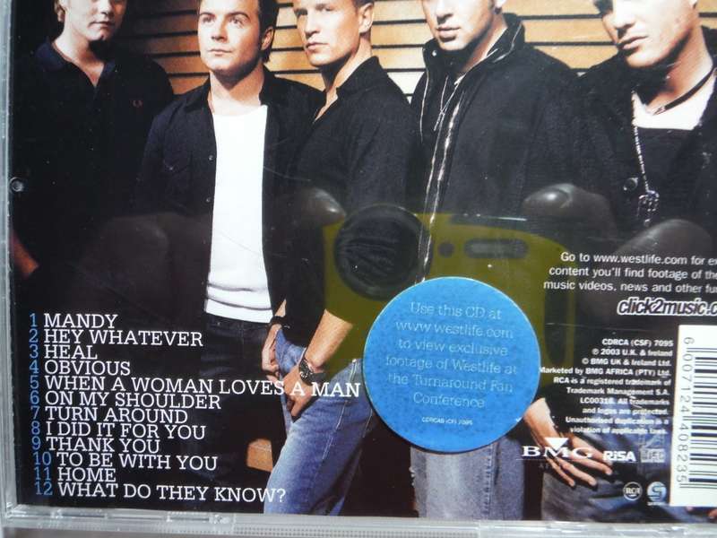 Westlife : Turnaround - CD