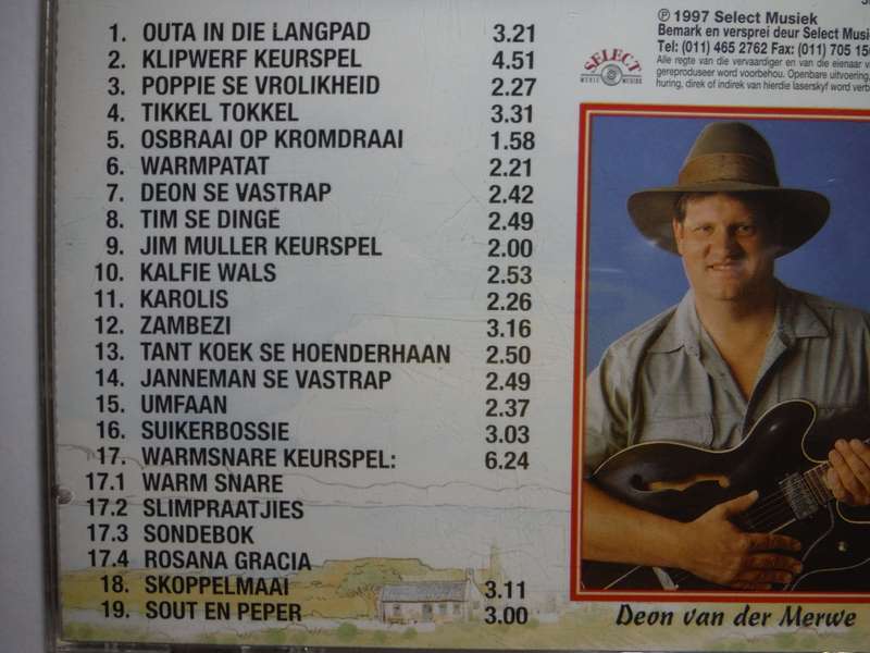 Vannemerwe se Boerekitaar : Tikkel Tokkel - CD