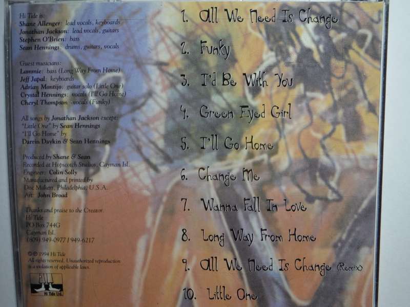 Hi Tide : Change - CD
