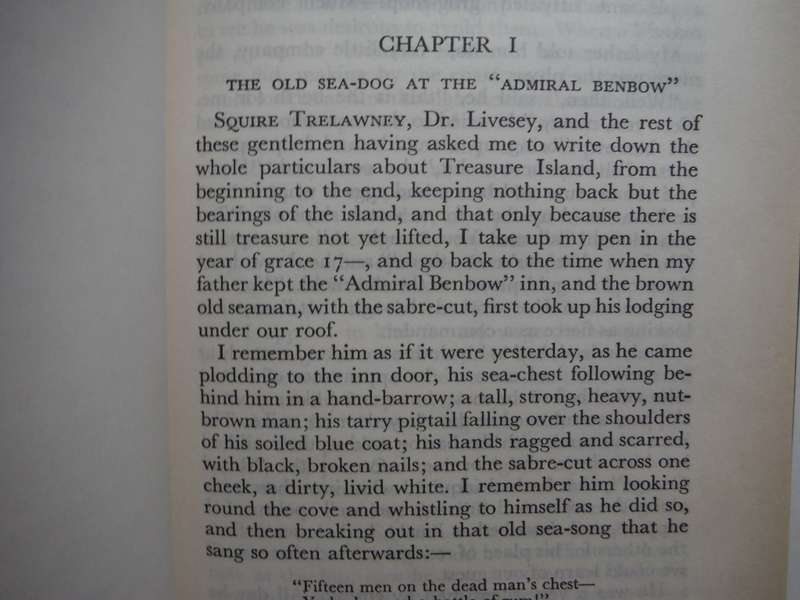 Treasure Island - Hardcover - Robert Louis Stevenson - The Great Writers Library - 1987