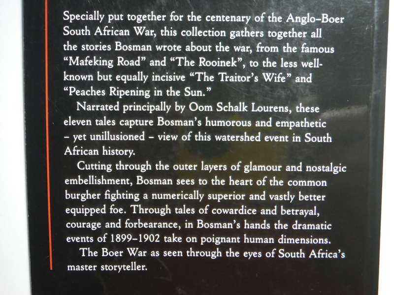 The Rooinek and Other Boer War Stories - Paperback - Herman Charles Bosman - 2000