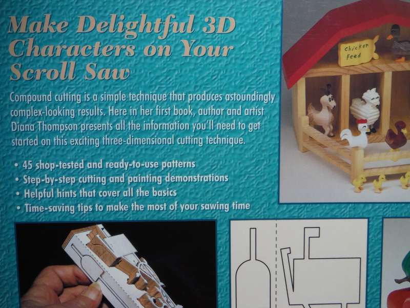 3D Patterns for the Scroll Saw : Ready-to-Cut Patterns for 45 Unique Projects - Softcover