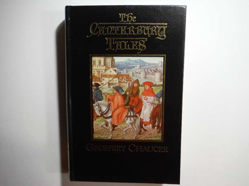 The Canterbury Tales - Hardcover - Geoffrey Chaucer - The Great Writers Library