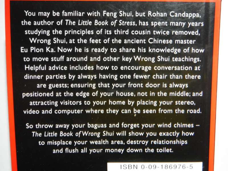 Rohan Candappa`s Little Book of Wrong Shui