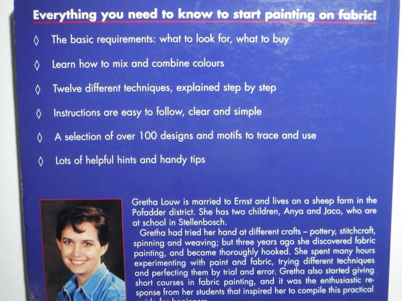 Fabric Painting Made Easy - Softcover - Gretha Louw