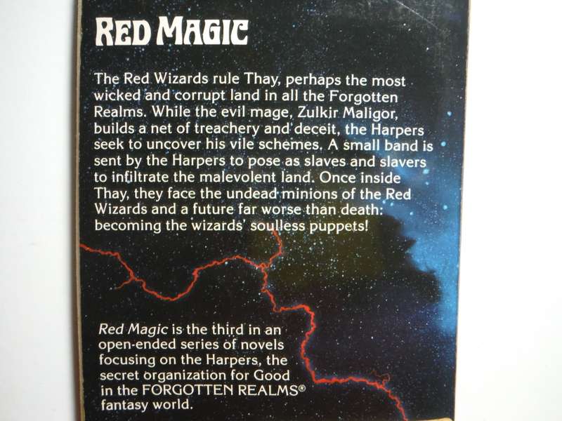 Forgotten Realms : Red Magic : The Harpers 3 - Paperback - Jean Rabe