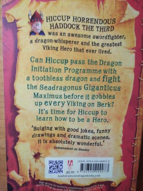 How To Train Your Dragon- Cressida Cowell (PAPERBACK)