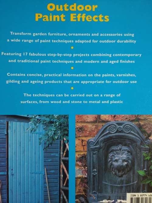 Outdoor Paint Effects- Susan Cohen (PAPERBACK)