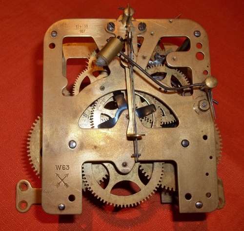 HAC W63 Antique clock movement