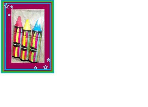 Soap Crayons ( Boxed set of 3 Jumbo soap crayons)