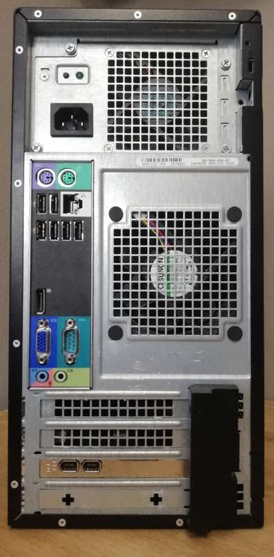 Refurbished Dell Optiplex 990 MT - i7 2600, Windows 10 Pro