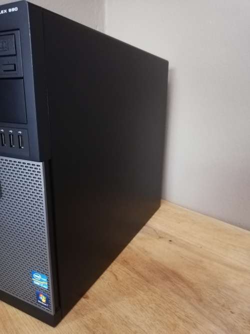 Refurbished Dell Optiplex 990 MT - i7 2600, Windows 10 Pro