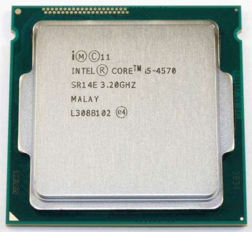 Intel i5 4570 **4 cores up to 3.6 GHz**