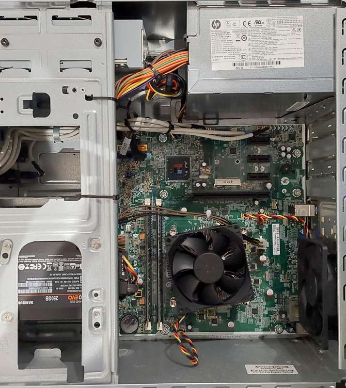 HP Pro 3500 **i3 3220, SAMSUNG 860 EVO SSD, 8GB Ram**
