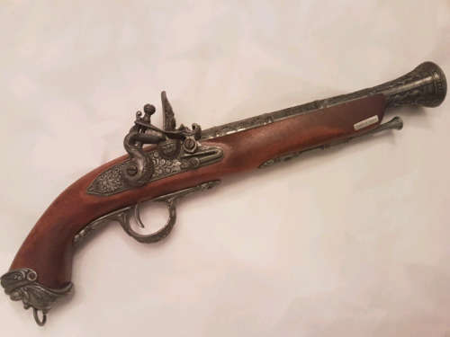 Vintage Spanish Flintlock Pistol