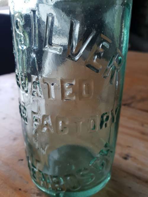 Antique Barnett & Foster London Green glass Codd bottle!! circa 1902 - 1919