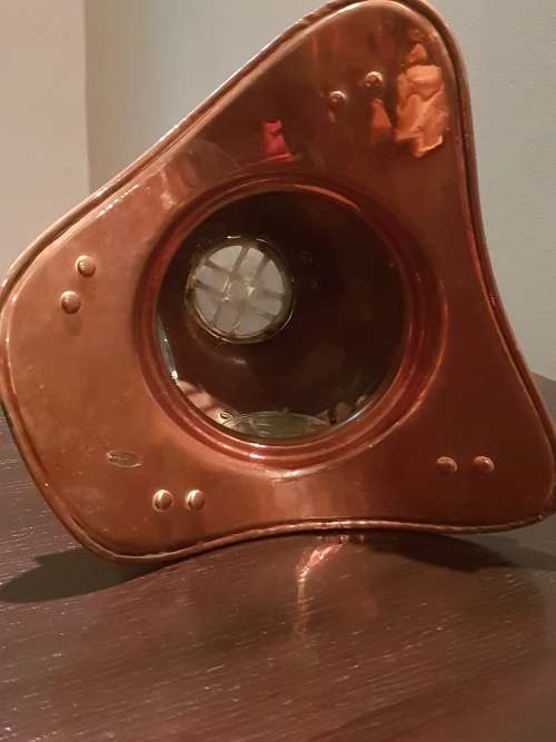 ROLEX SUBMARINER NAVY COPPER BRASS MINIATURE DIVING HELMET  WATCH DISPLAY NAUTICAL RARE
