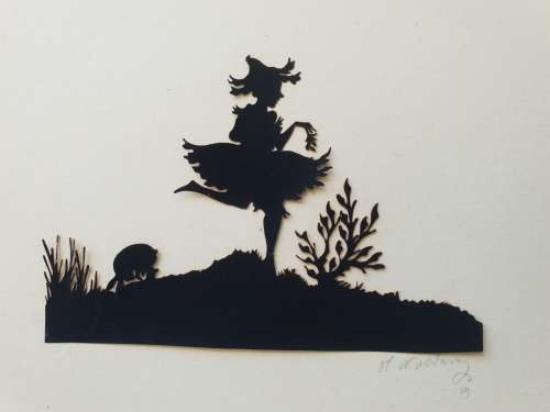 Antique 101 year old Harry And Angela Nolden Handmade Cutouts!!!!