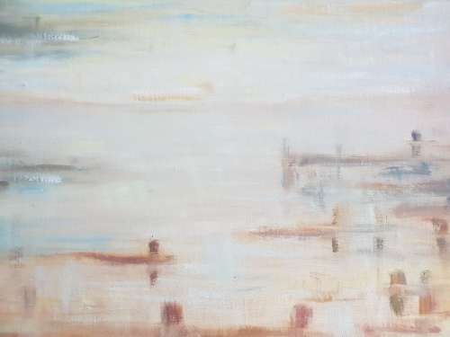 M vd Linde Acrylic on board!!!
