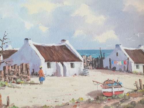 Brian Blakemore Oil on Board!!! Crazy R1!!!