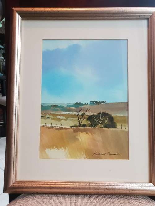 Richard Rennie!! Doyen of watercolor!! Investment art!!