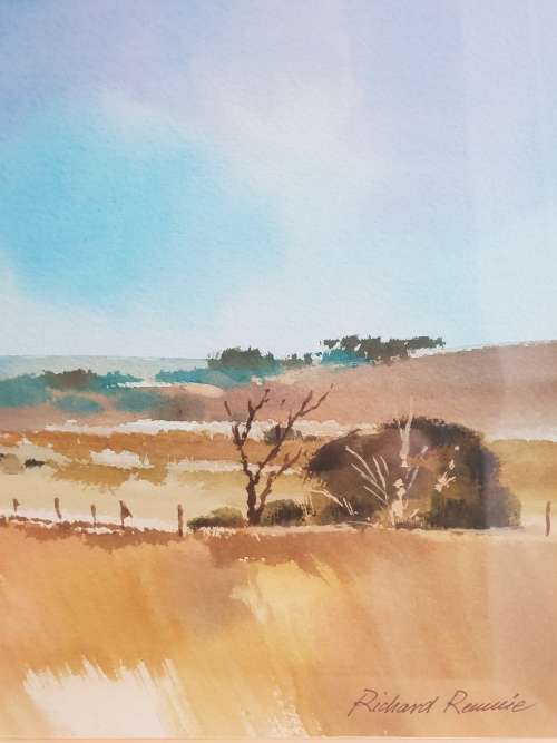 Richard Rennie!! Doyen of watercolor!! Investment art!!