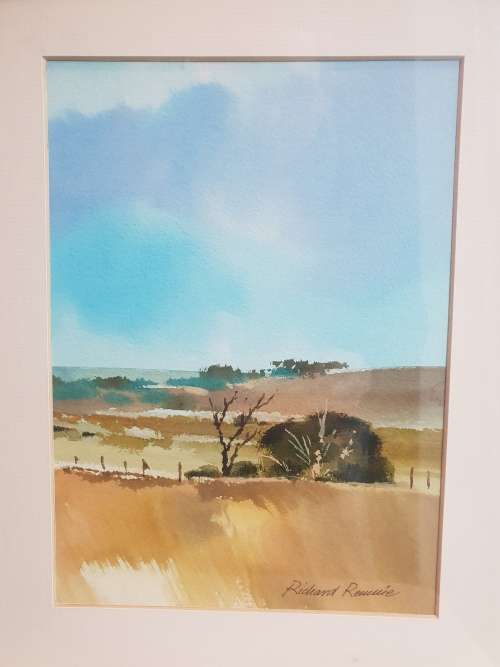 Richard Rennie!! Doyen of watercolor!! Investment art!!