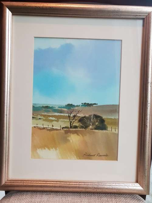 Richard Rennie!! Doyen of watercolor!! Investment art!!