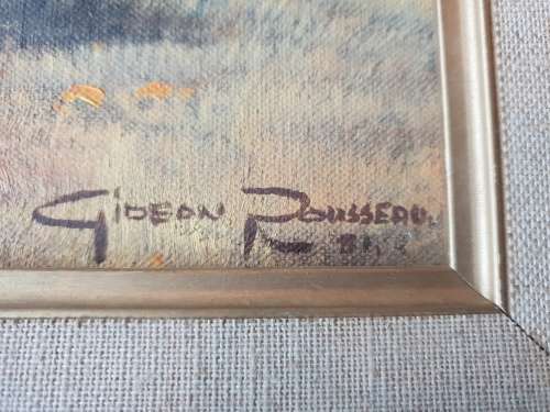 Gideon Rousseau Oil painting!!