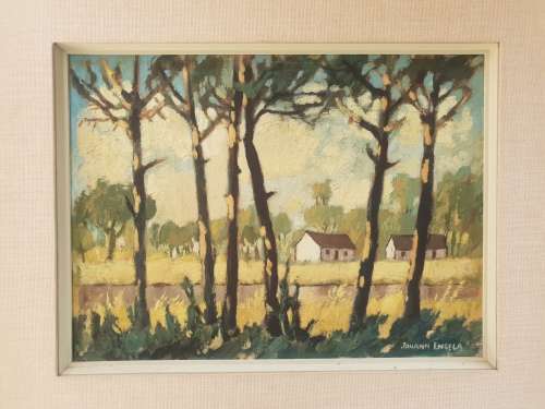 Johann Engela Oil Painting!! Investment art!! Crazy R1!!