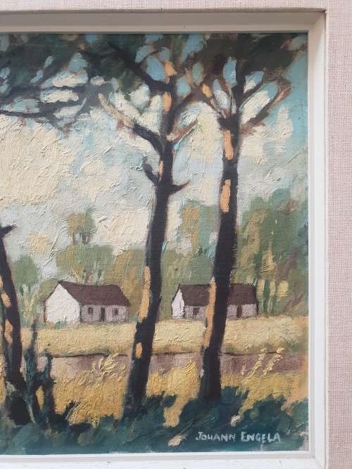 Johann Engela Oil Painting!! Investment art!! Crazy R1!!