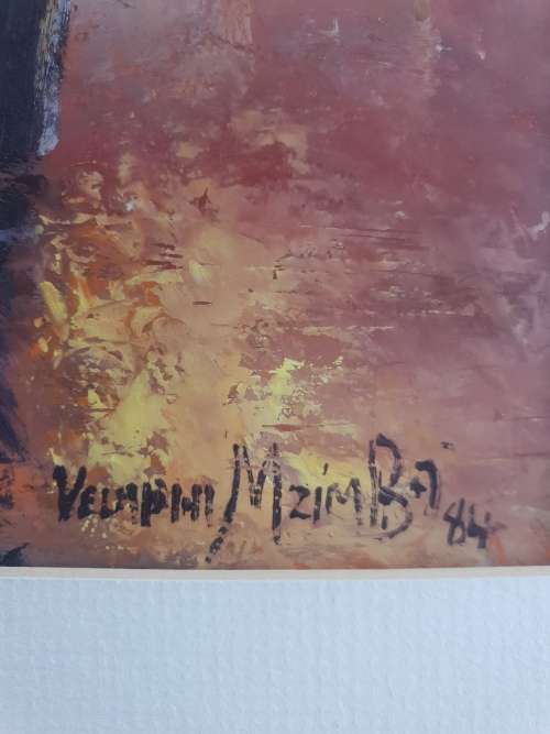 George Velaphi Mzimba!!! Investment Art!!