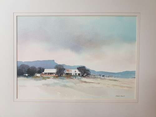 Richard Rennie!! Doyen of Watercolour, Extra Large Mixed Medium!!