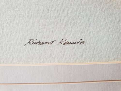 Richard Rennie!! Doyen of Watercolour, Extra Large Mixed Medium!!