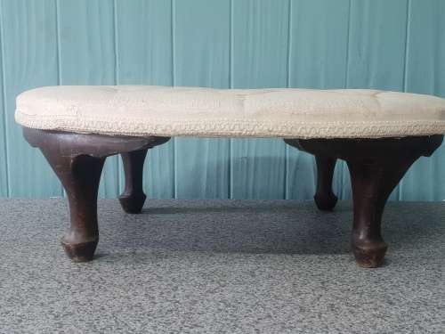 Oval wood Footstool !!