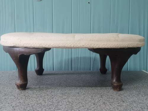 Oval wood Footstool !!