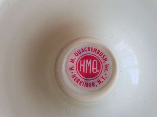 Enamel Nutcracker Bowl Set, H M Quackenbush, Vintage Nut Bowl, Mid Century