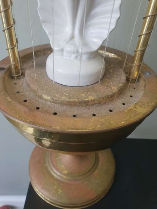 Venus Brass Oil Rain Lamp!! Very Vintage!!