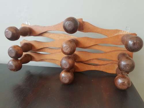Vintage Expandable Peg Rack