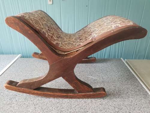 Antique Rocking Footstool