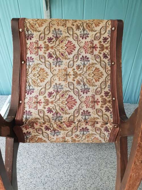 Antique Rocking Footstool