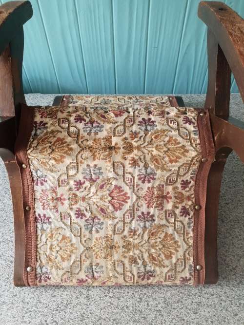 Antique Rocking Footstool