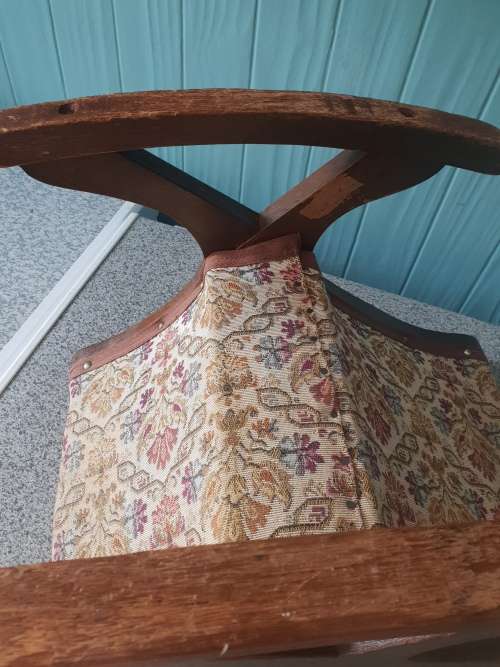 Antique Rocking Footstool