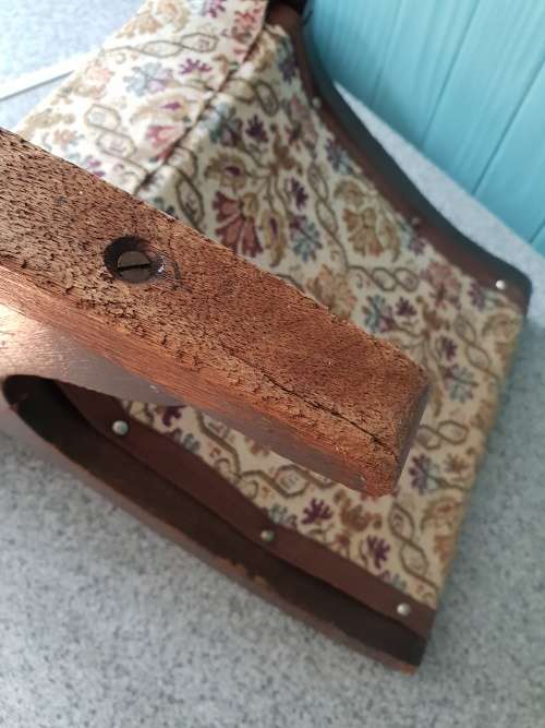 Antique Rocking Footstool