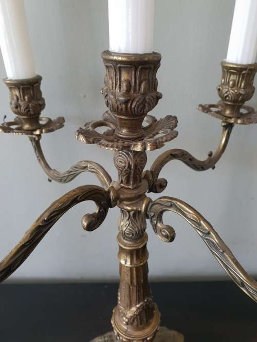 Italian 3 Piece Candleabra Set!! Stunning!!